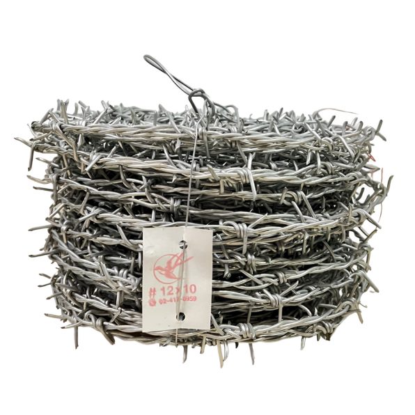 ลวดหนาม เบอร์ 12 หนัก 10 กิโลกรัม