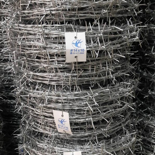 ลวดหนาม เบอร์ 14 หนัก 10 กิโลกรัม ภาพ 2