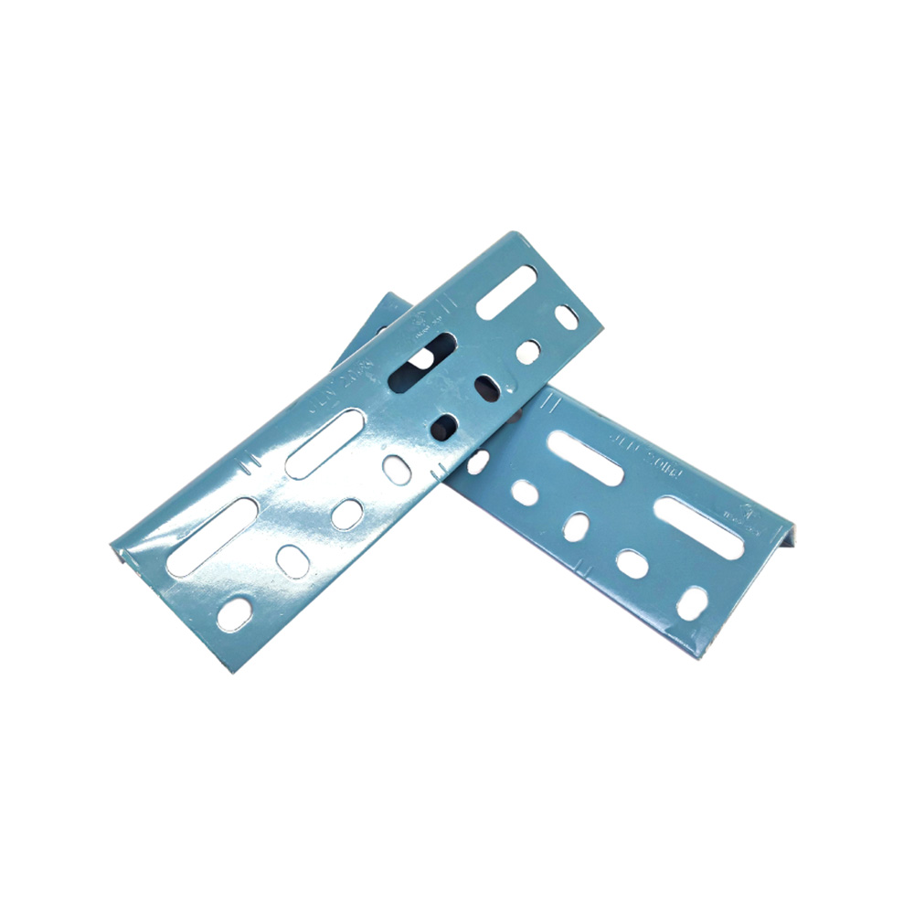 เหล็กฉากเจาะรูหน้าไม่เท่า PK สีเทา ขนาด 1.50 x 2 1/4 นิ้ว หนา 2.00 มม. มอก. ภาพ 2