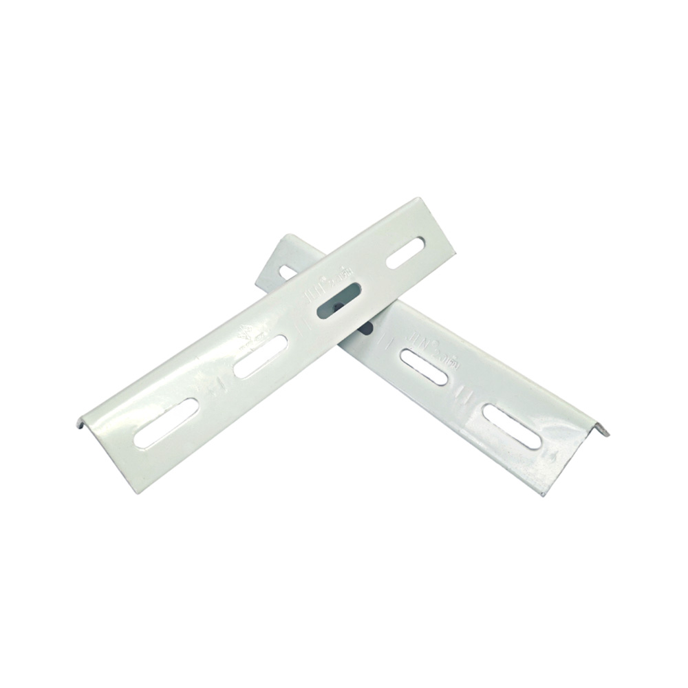 เหล็กฉากเจาะรูหน้าเท่า PK สีขาว ขนาด 1.50 x 1.50 นิ้ว หนา 2.00 มม. มอก. ภาพ 2