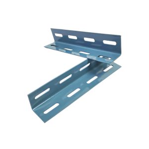 เหล็กฉากเจาะรูสีเทา สำหรับทำชั้นวางของ ภาพ 3