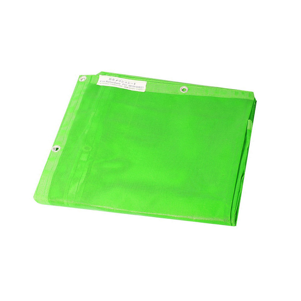 ผ้าใบก่อสร้าง ผ้าใบกันฝุ่น 130 กรัม สีเขียว