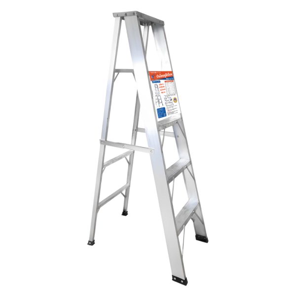 บันไดอลูมิเนียม ทรงA 5 ขั้น นกนางแอ่น PK ขึ้น 1 ทาง