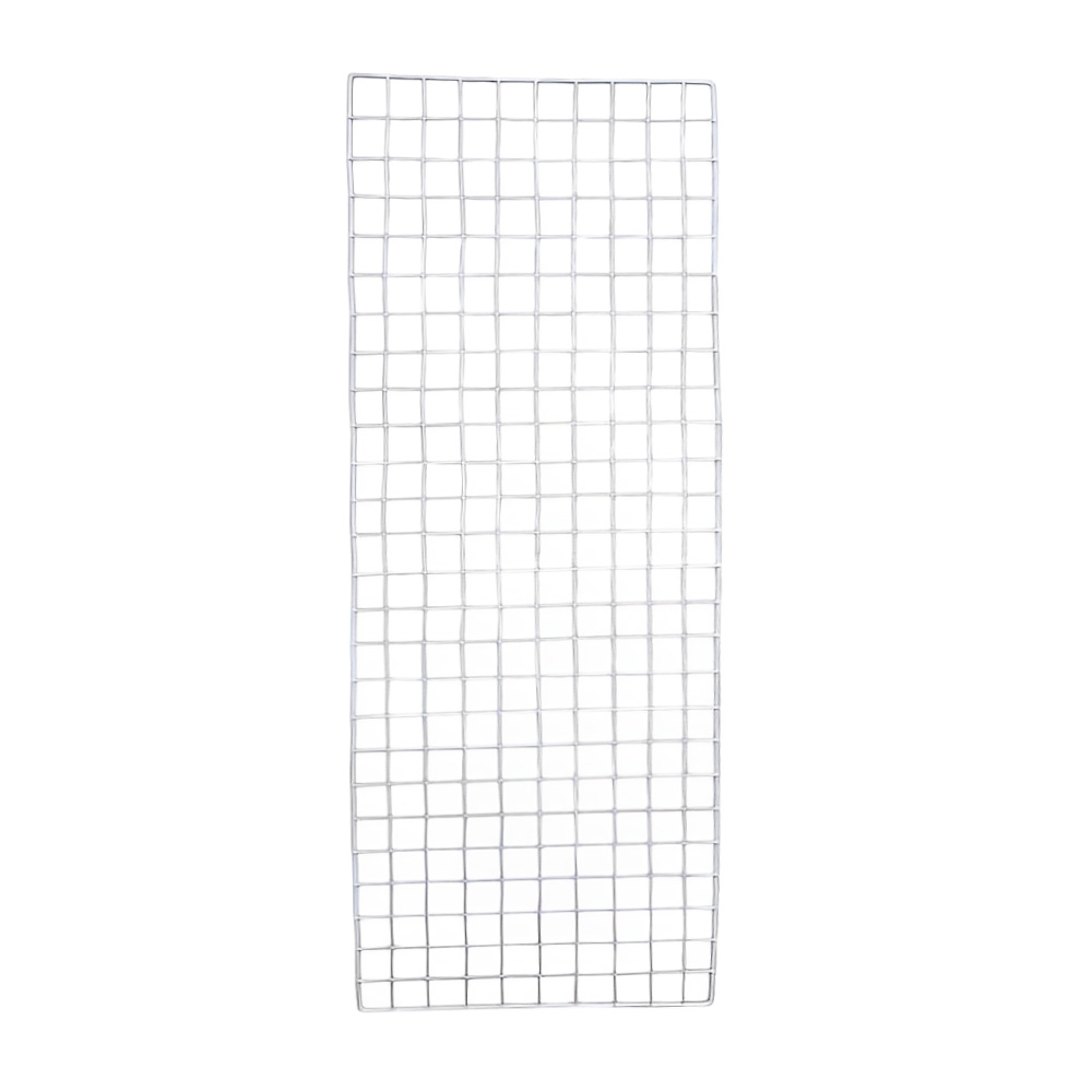 ตะแกรงเหล็กแขวนสินค้า 40x120 ซม. สีขาว