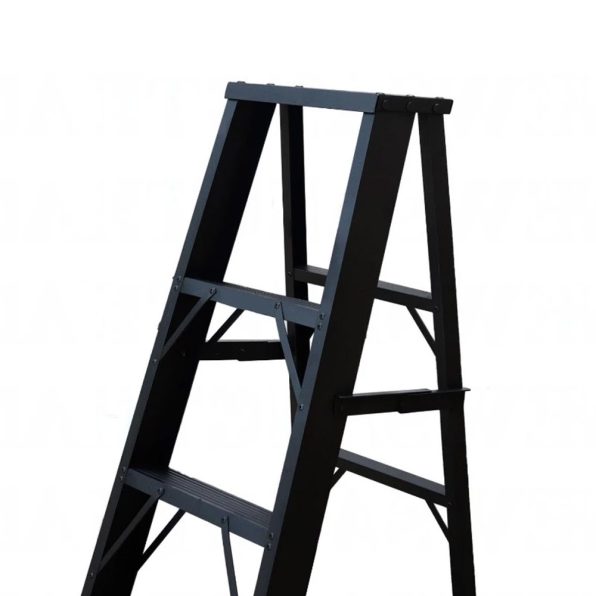 บันไดอลูมิเนียม NEWCON ขึ้น 1 ทาง รุ่นสีดำ รูป2