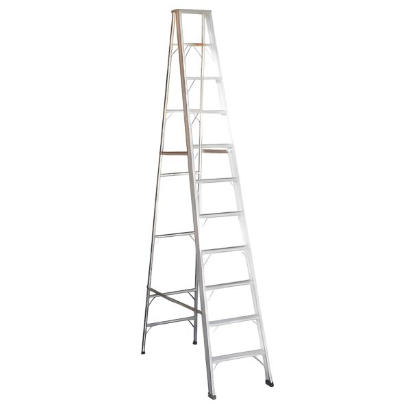 บันไดอลูมิเนียม ทรงA 11 ขั้น NEWCON ขึ้น 1 ทาง