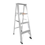 บันไดอลูมิเนียม ทรงA 4 ขั้น NEWCON ขึ้น 1 ทาง