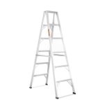 บันไดอลูมิเนียม ทรงA 6 ขั้น NEWCON ขึ้น 2 ทาง