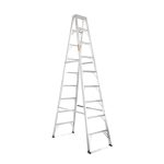 บันไดอลูมิเนียม ทรงA 9 ขั้น NEWCON ขึ้น 2 ทาง