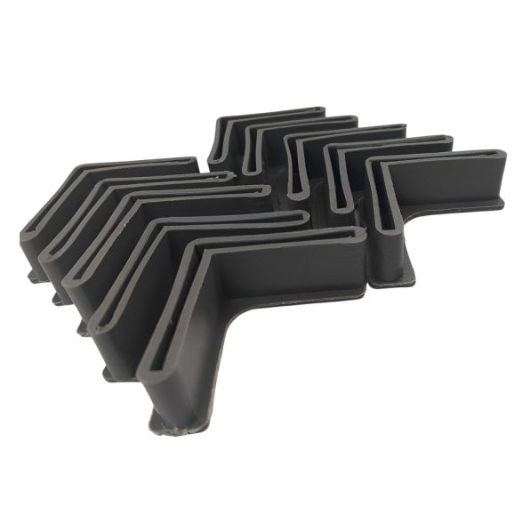 Angle iron leg support PVC ที่รองขาเหล็กฉาก PVC