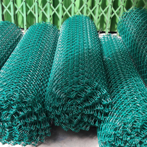 ตาข่ายถักเคลือบ PVC สีเขียว รูป3