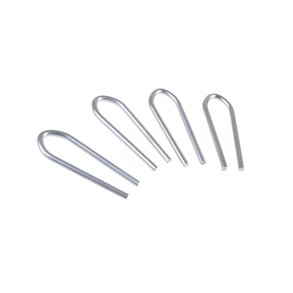 กิ๊บลวดหนามแบบตัว U ชุบ