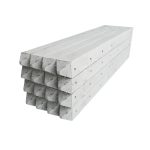 เสารั้วลวดหนาม เสารั้วลวดหนาม หน้า 4 นิ้ว