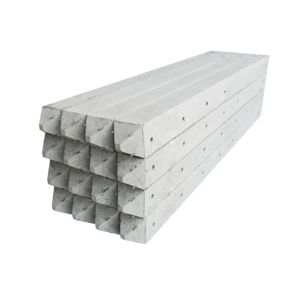 เสารั้วลวดหนาม เสารั้วลวดหนาม หน้า 4 นิ้ว