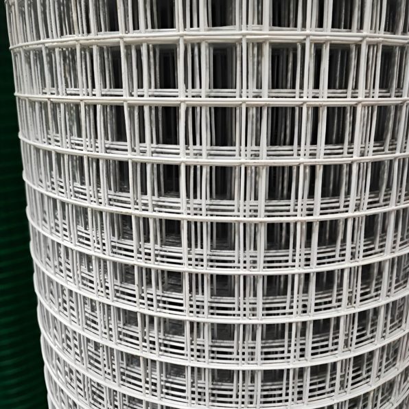 ลวดตาข่าย ชุบ PVC สีขาว MT ฟ้า รูป4