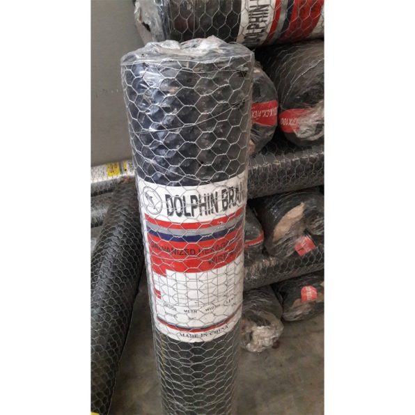 ลวดตาข่ายหกเหลี่ยม ชุบร้อน ปลาแดง