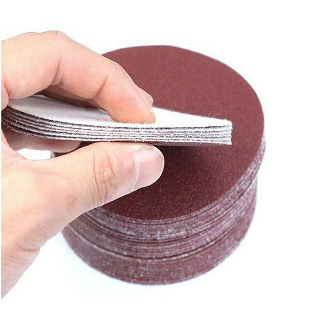 กระดาษทรายกลมแบบแปะติด 4 นิ้ว รูป2