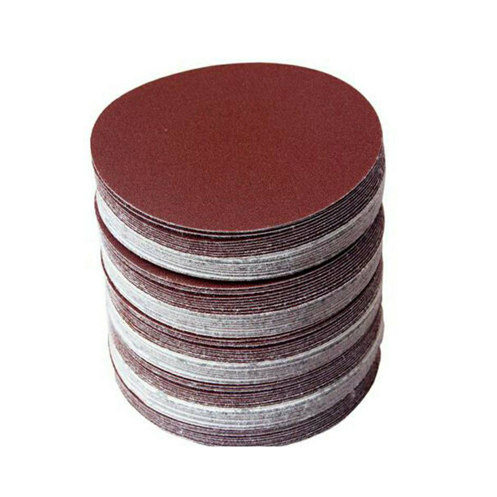 กระดาษทรายกลมแบบแปะติด 4 นิ้ว