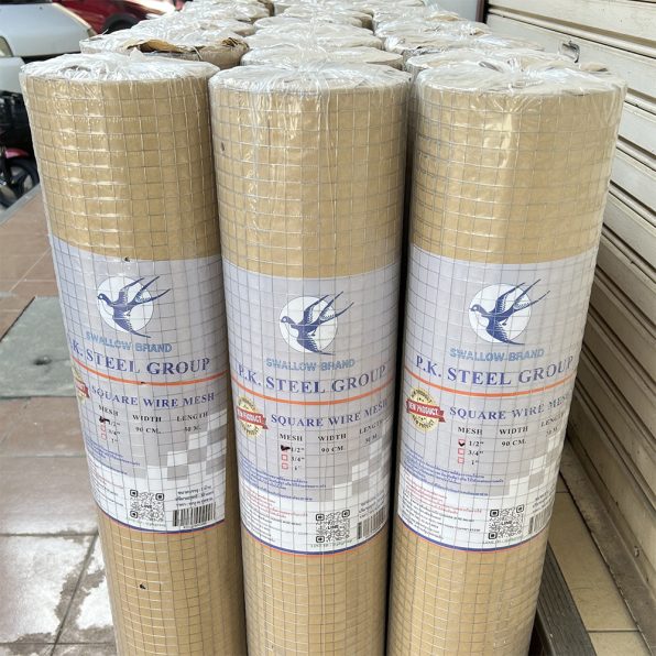 ลวดตาข่าย PK เทา รูป3