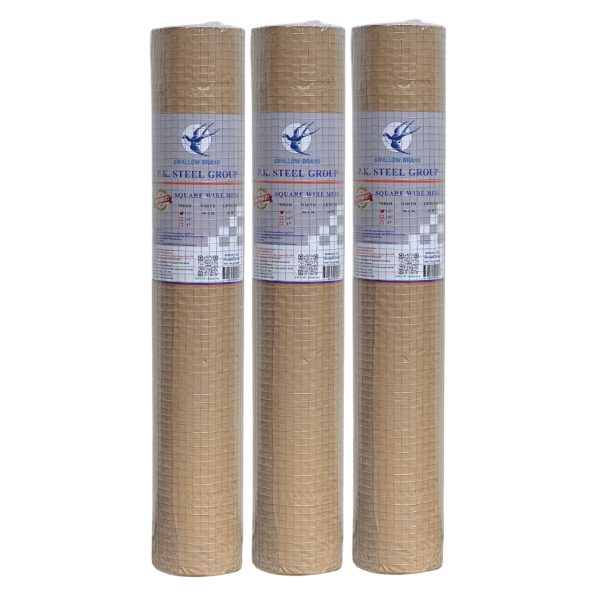 ลวดตาข่ายกรงไก่ PK เทา