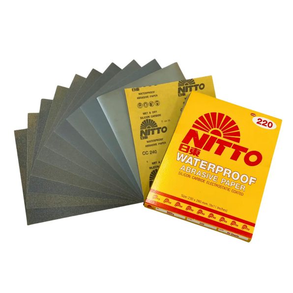 กระดาษทรายน้ำ ตรา NITTO รูป2