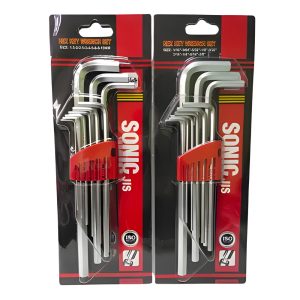 กุญแจหกเหลี่ยม 9 ตัวชุด SONIC หัวตัด รูป3