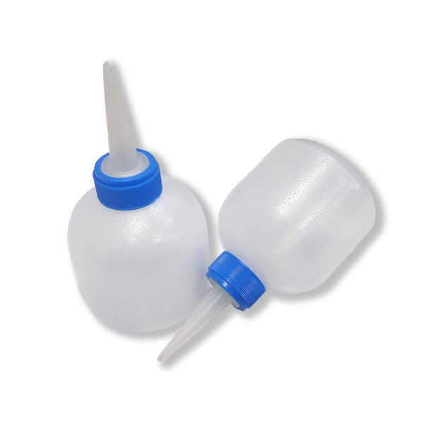 กาบีบน้ำมัน PVC ใบใหญ่ หัวจุกน้ำเงิน รูป2