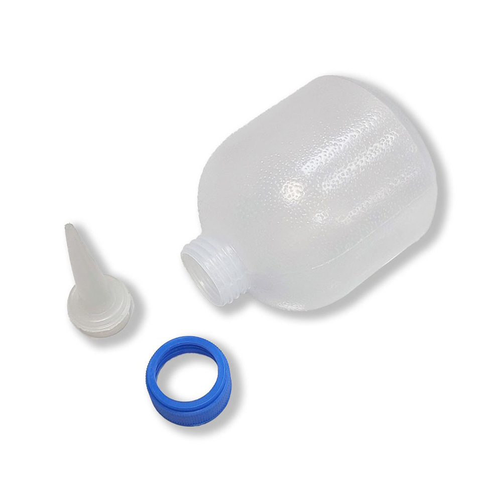 กาบีบน้ำมัน PVC ใบใหญ่ หัวจุกน้ำเงิน รูป3
