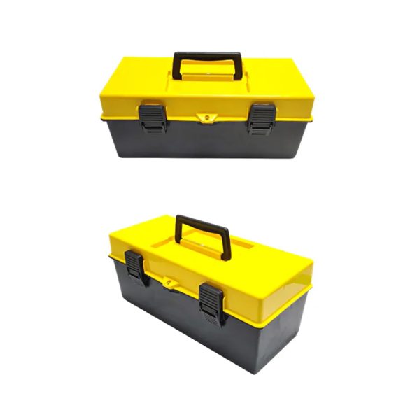 กล่องเครื่องมือพลาสติก สีเหลืองดำ รูป2
