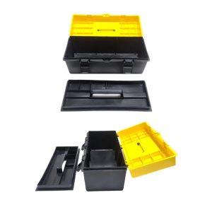 กล่องเครื่องมือพลาสติก สีเหลืองดำ รูป4
