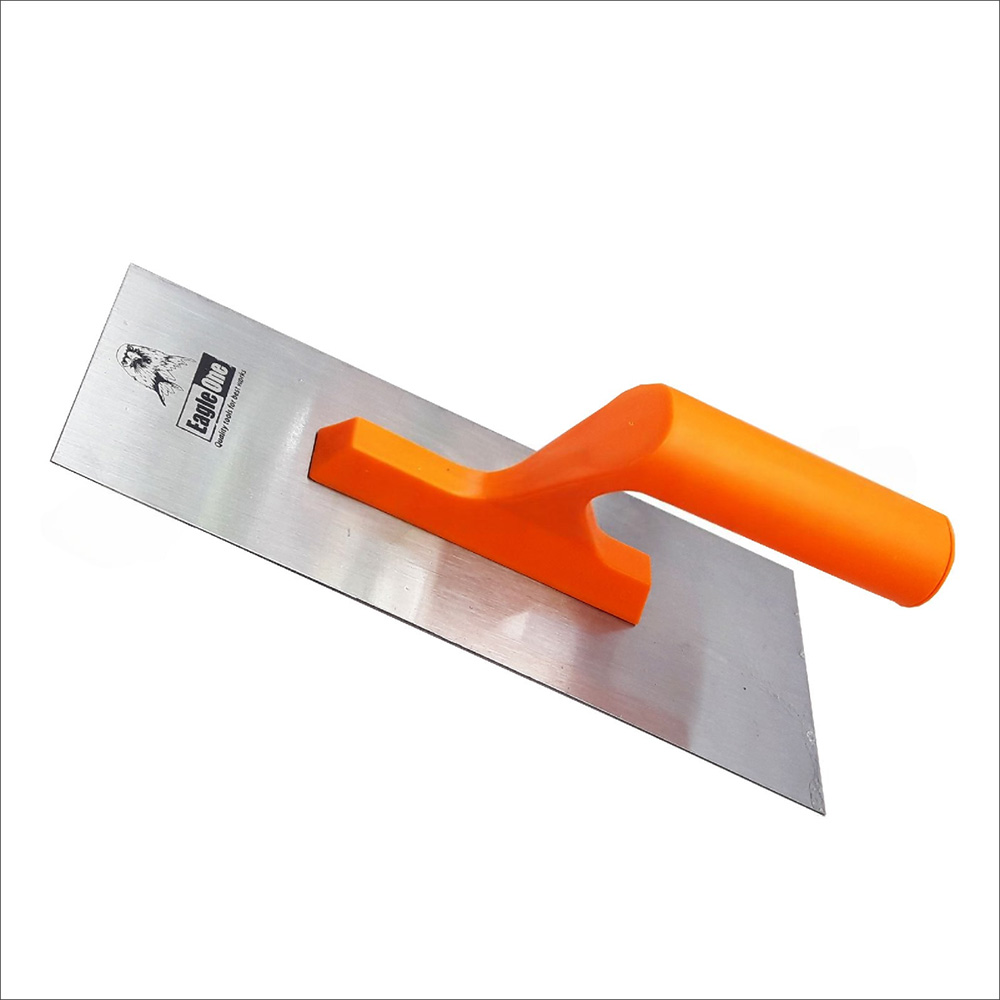 เกรียงขัดมันสี่เหลี่ยมด้าม PVC สีส้ม EAGLE ONE รูป2