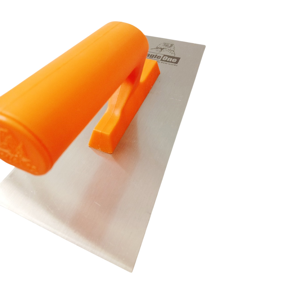 เกรียงขัดมันสี่เหลี่ยมด้าม PVC สีส้ม EAGLE ONE รูป3