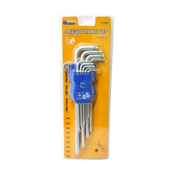 กุญแจหัวท๊อกซ์ 9 ตัวชุด RHINO No.753S รูป2