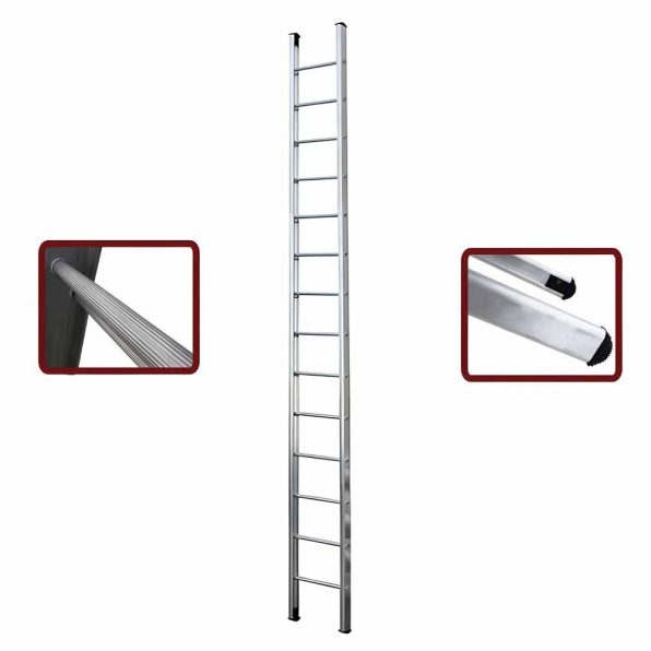 บันไดสไลด์ บันไดพาด 1 ตอน ขนาด 15 ฟุต รูป3