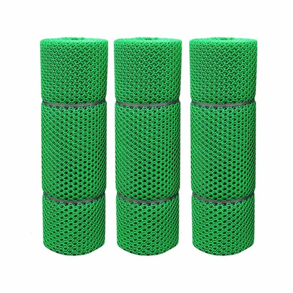 ตาข่ายหกเหลี่ยม PVC สีเขียว รูป3