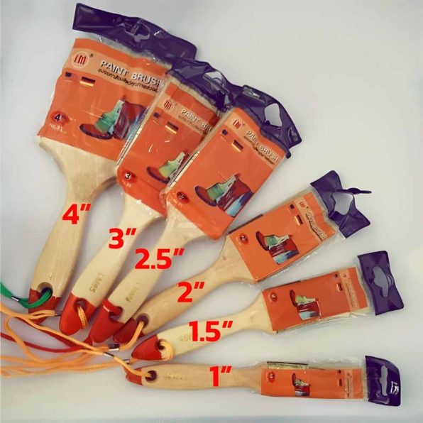 แปรงทาสีอย่างดีขนขาว LAMY รูป2