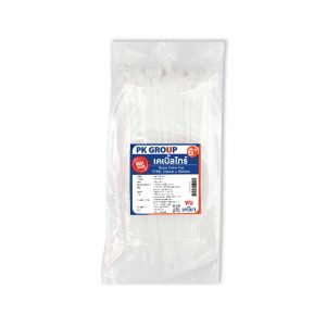 PK เคเบิ้ลไทร์ สายรัดเคเบิ้ลไทร์ สีขาว-4